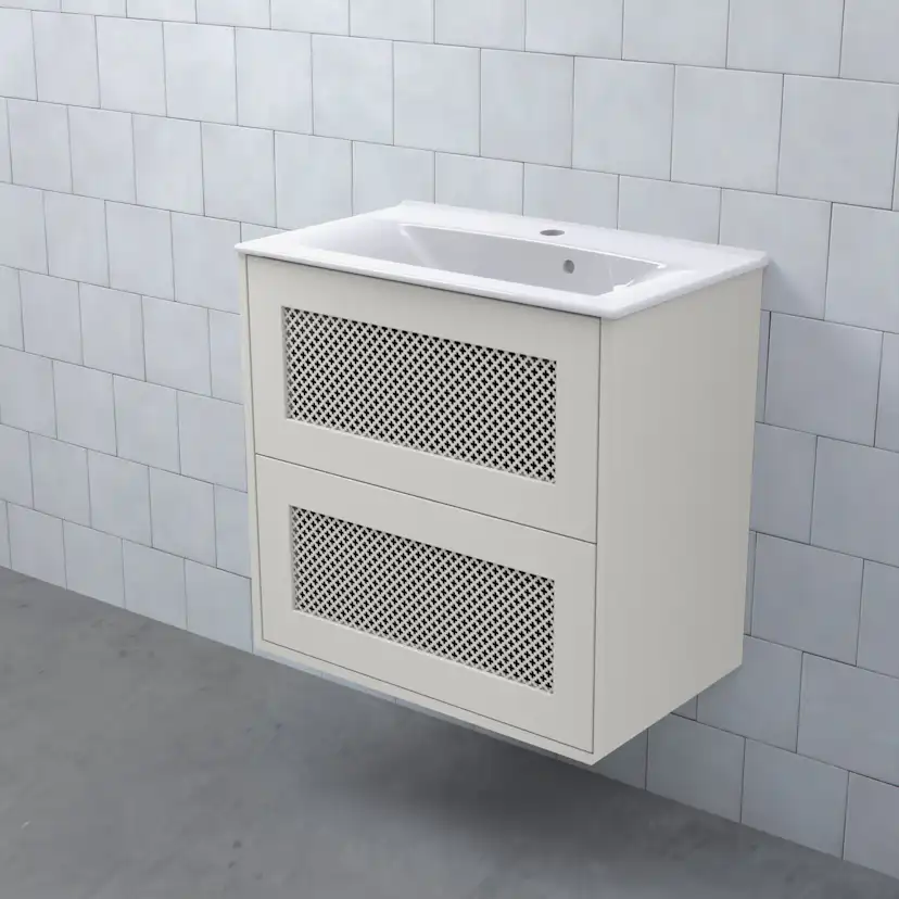 Tvättställsskåp Björbo Badrum Mejda Kompakt Hög