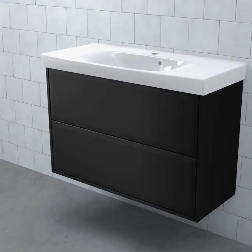 Tvättställsskåp Björbo Badrum Mejda Kompakt Hög