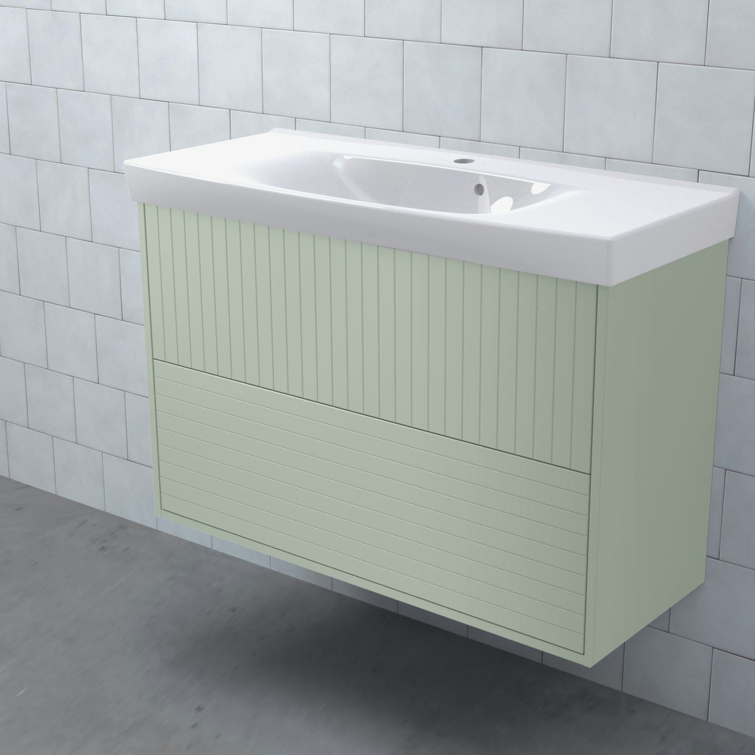 Tvättställsskåp Björbo Badrum Mejda Kompakt Hög