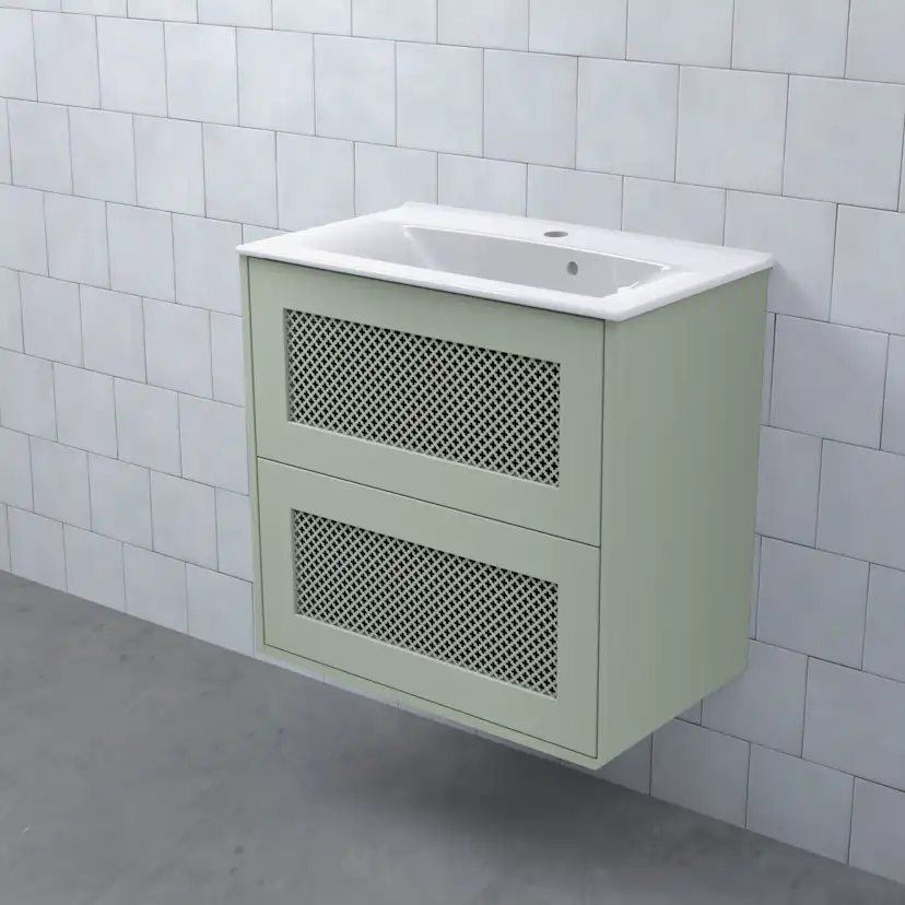 Tvättställsskåp Björbo Badrum Mejda Kompakt Hög