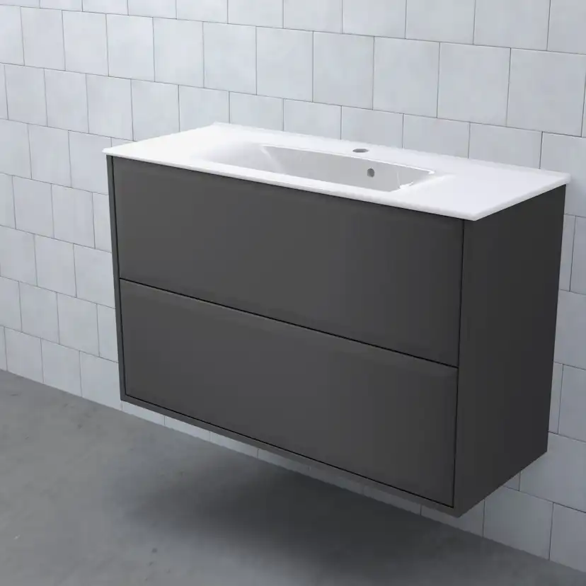 Tvättställsskåp Björbo Badrum Mejda Kompakt Hög