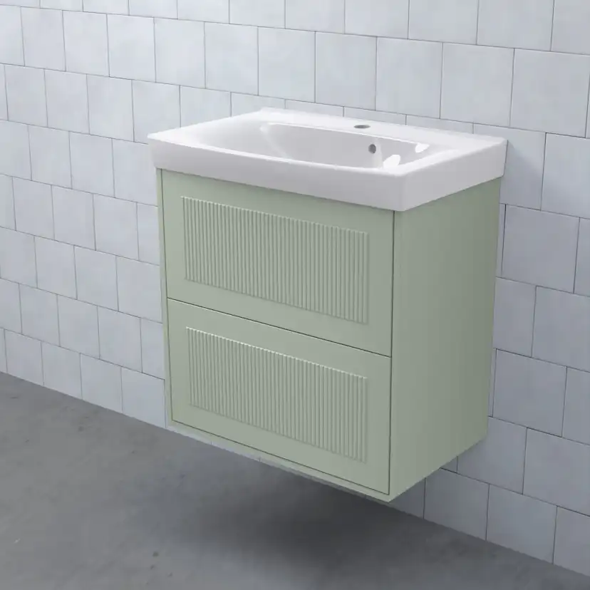 Tvättställsskåp Björbo Badrum Mejda Kompakt Hög