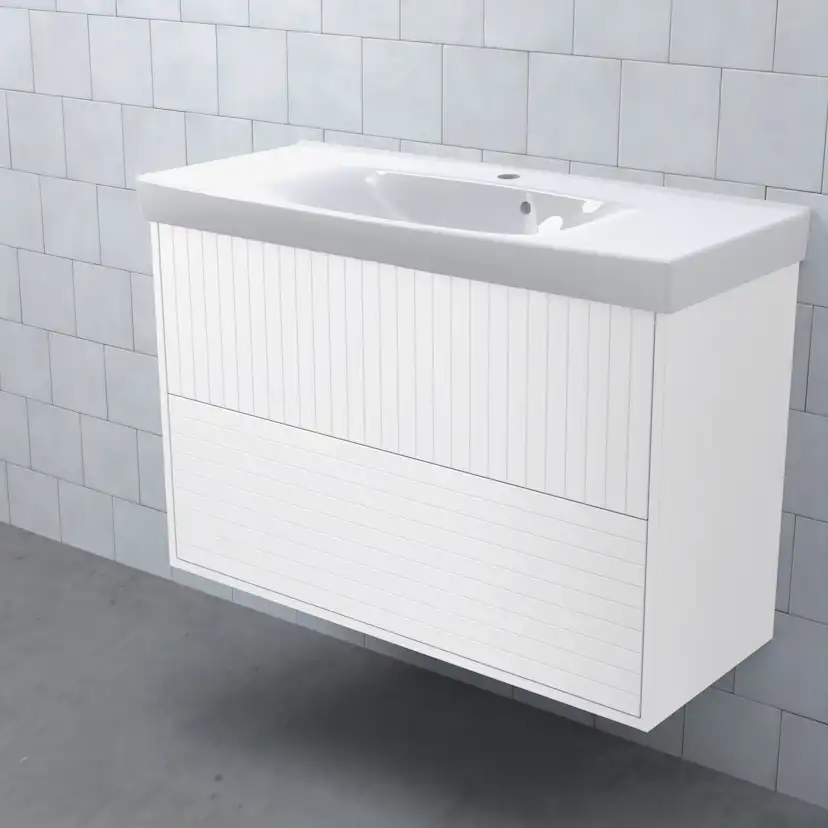 Tvättställsskåp Björbo Badrum Mejda Kompakt Hög