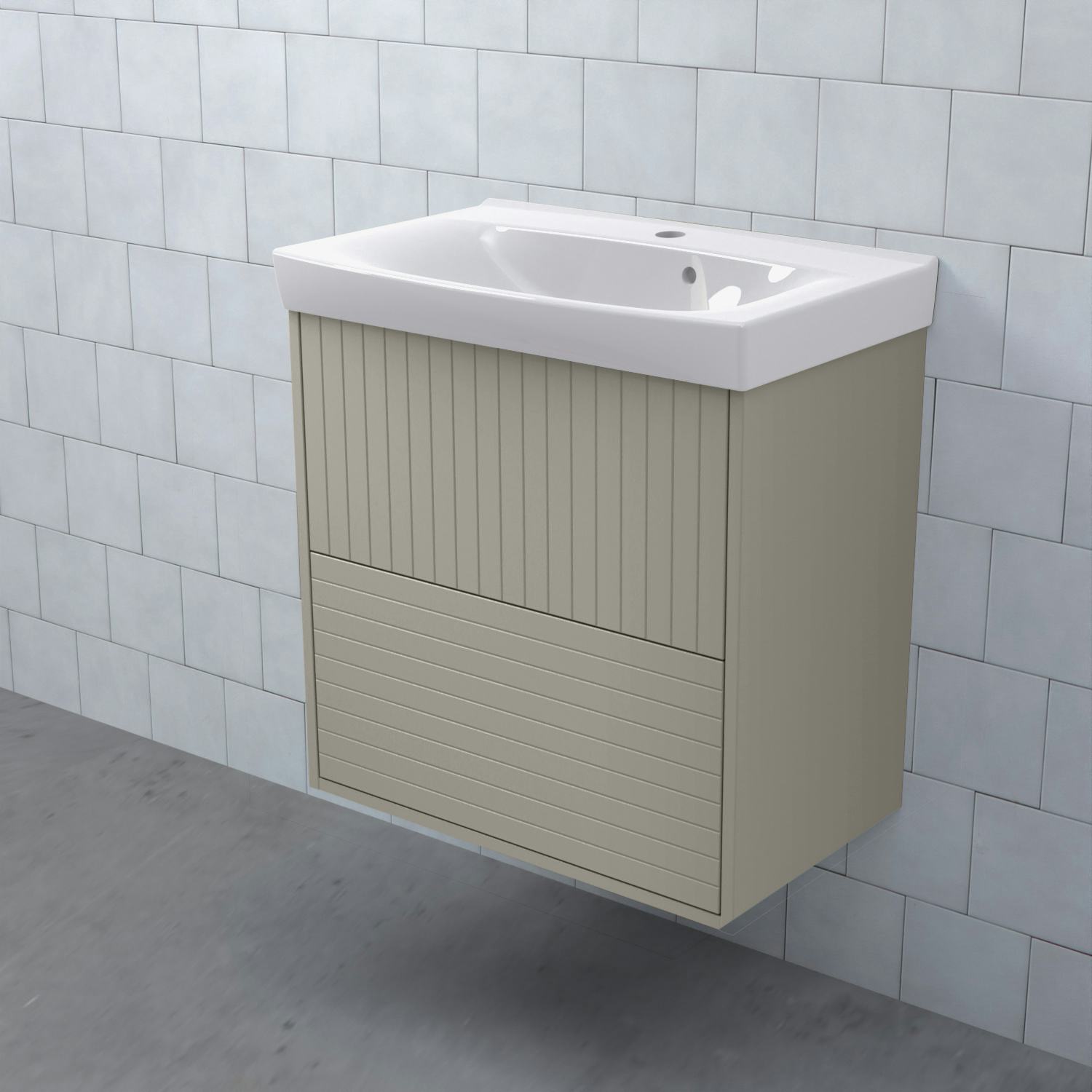 Tvättställsskåp Björbo Badrum Mejda Kompakt Hög