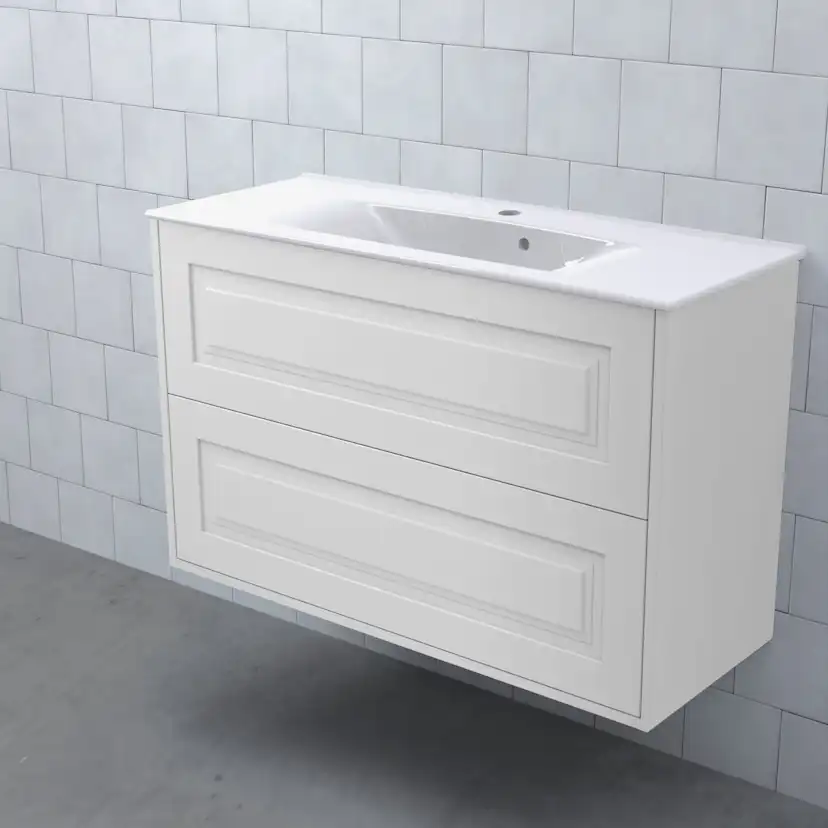 Tvättställsskåp Björbo Badrum Mejda Kompakt Hög