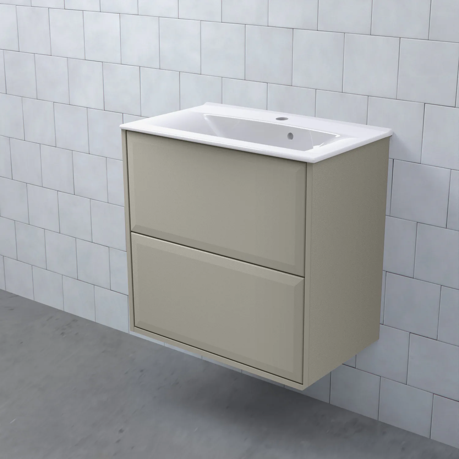 Tvättställsskåp Björbo Badrum Mejda Kompakt Hög