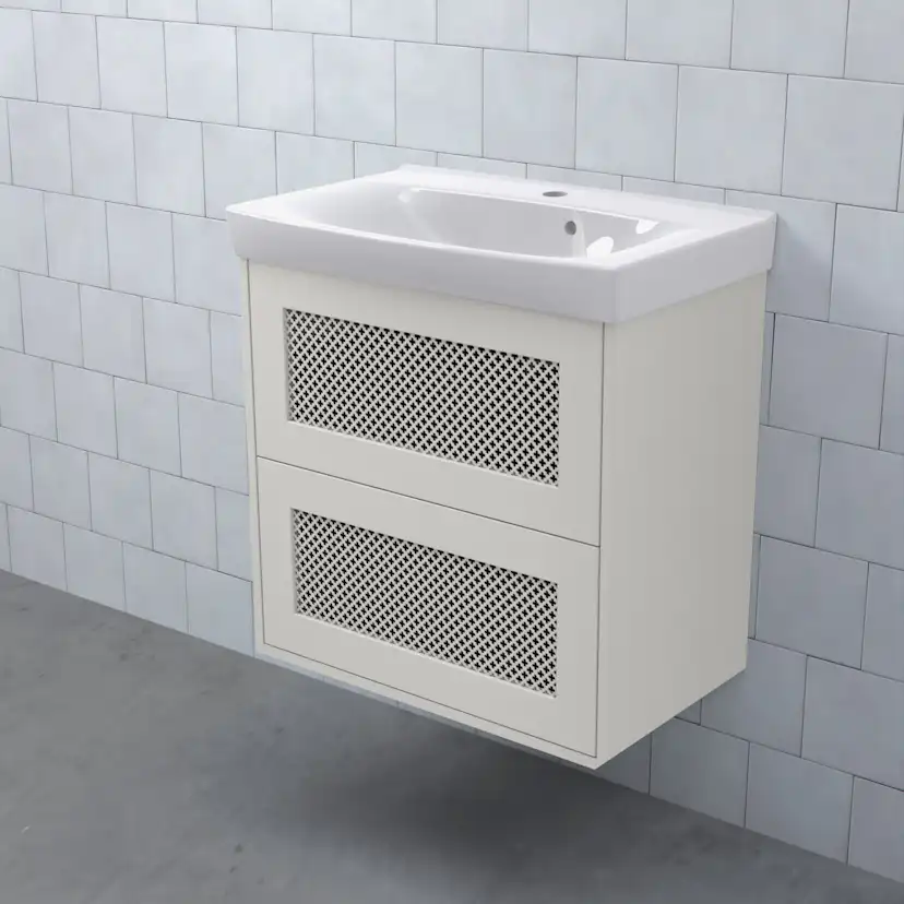 Tvättställsskåp Björbo Badrum Mejda Kompakt Hög