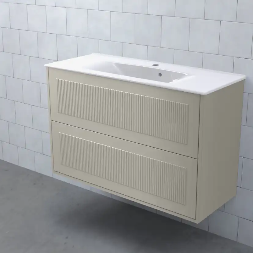 Tvättställsskåp Björbo Badrum Mejda Kompakt Hög