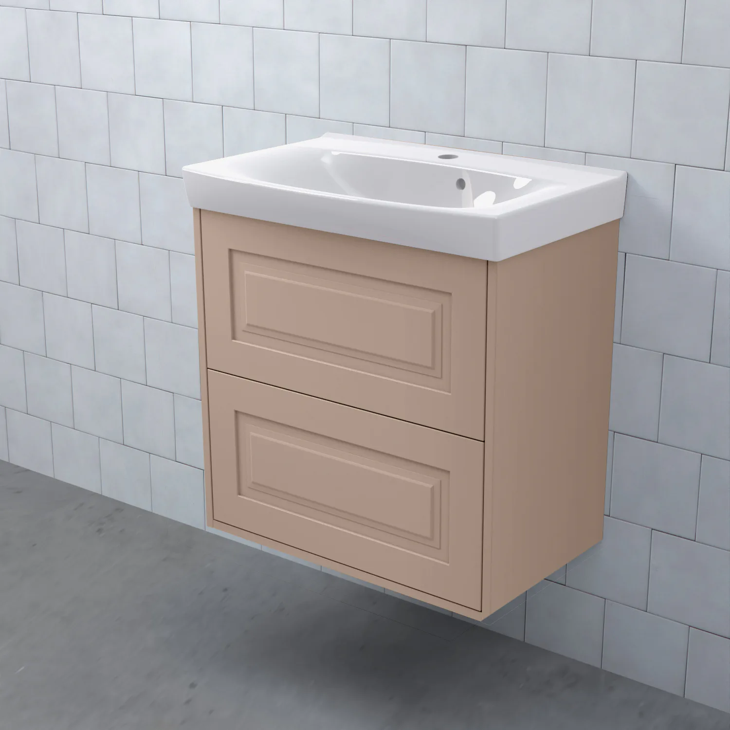 Tvättställsskåp Björbo Badrum Mejda Kompakt Hög