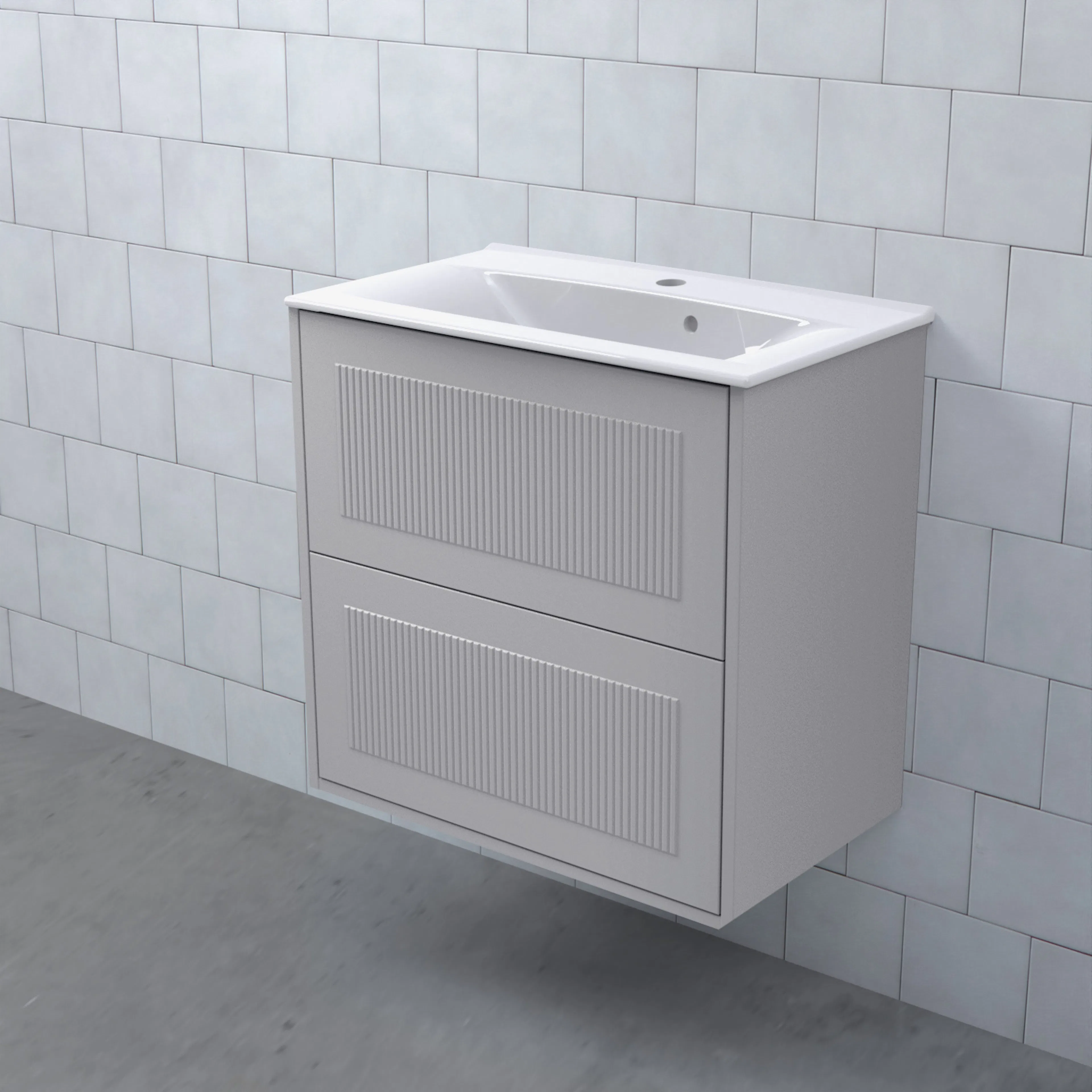 Tvättställsskåp Björbo Badrum Mejda Kompakt Hög