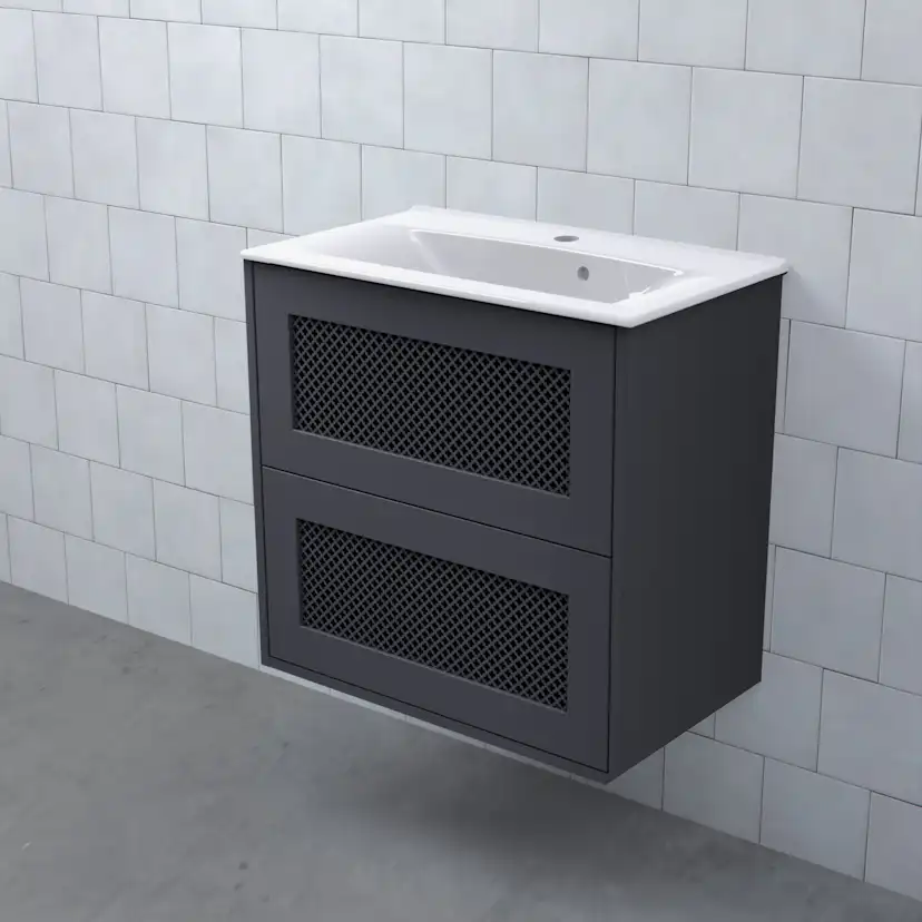 Tvättställsskåp Björbo Badrum Mejda Kompakt Hög