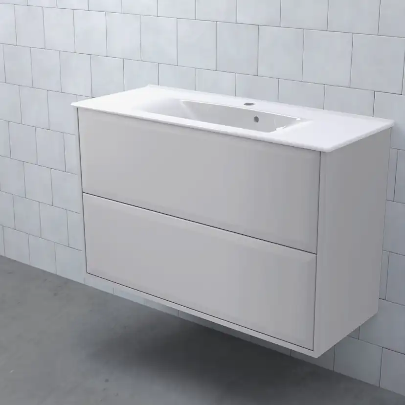 Tvättställsskåp Björbo Badrum Mejda Kompakt Hög