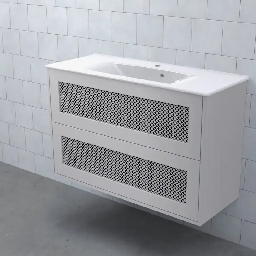 Tvättställsskåp Björbo Badrum Mejda Kompakt Hög