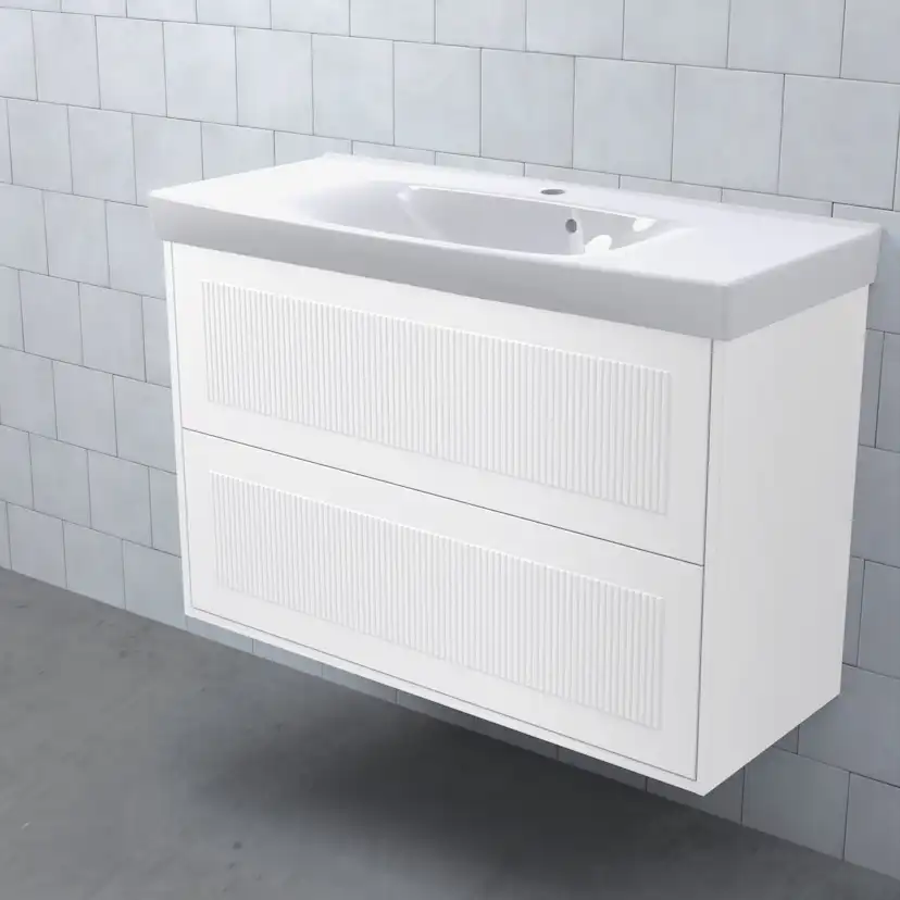 Tvättställsskåp Björbo Badrum Mejda Kompakt Hög