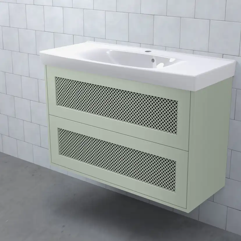 Tvättställsskåp Björbo Badrum Mejda Kompakt Hög