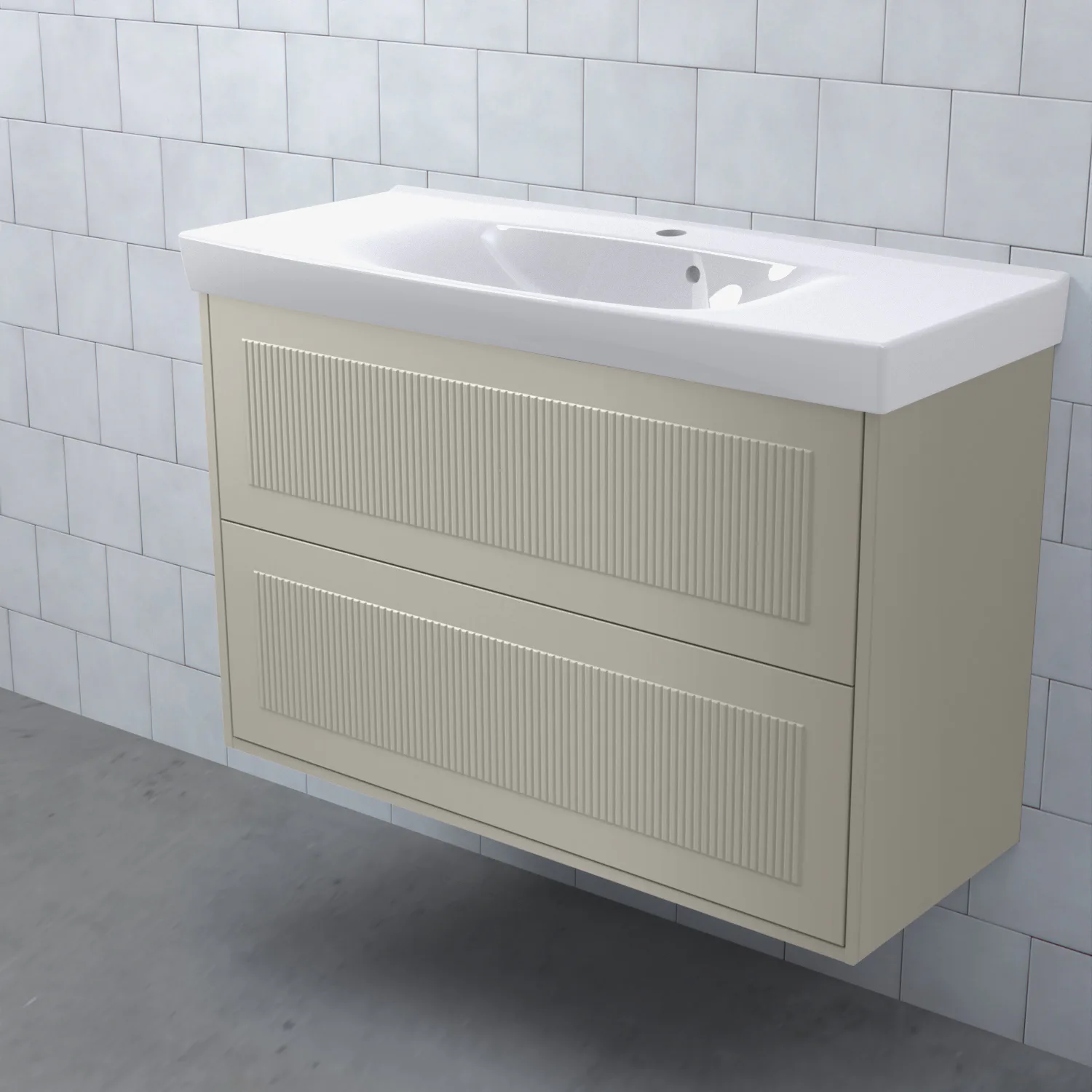 Tvättställsskåp Björbo Badrum Mejda Kompakt Hög