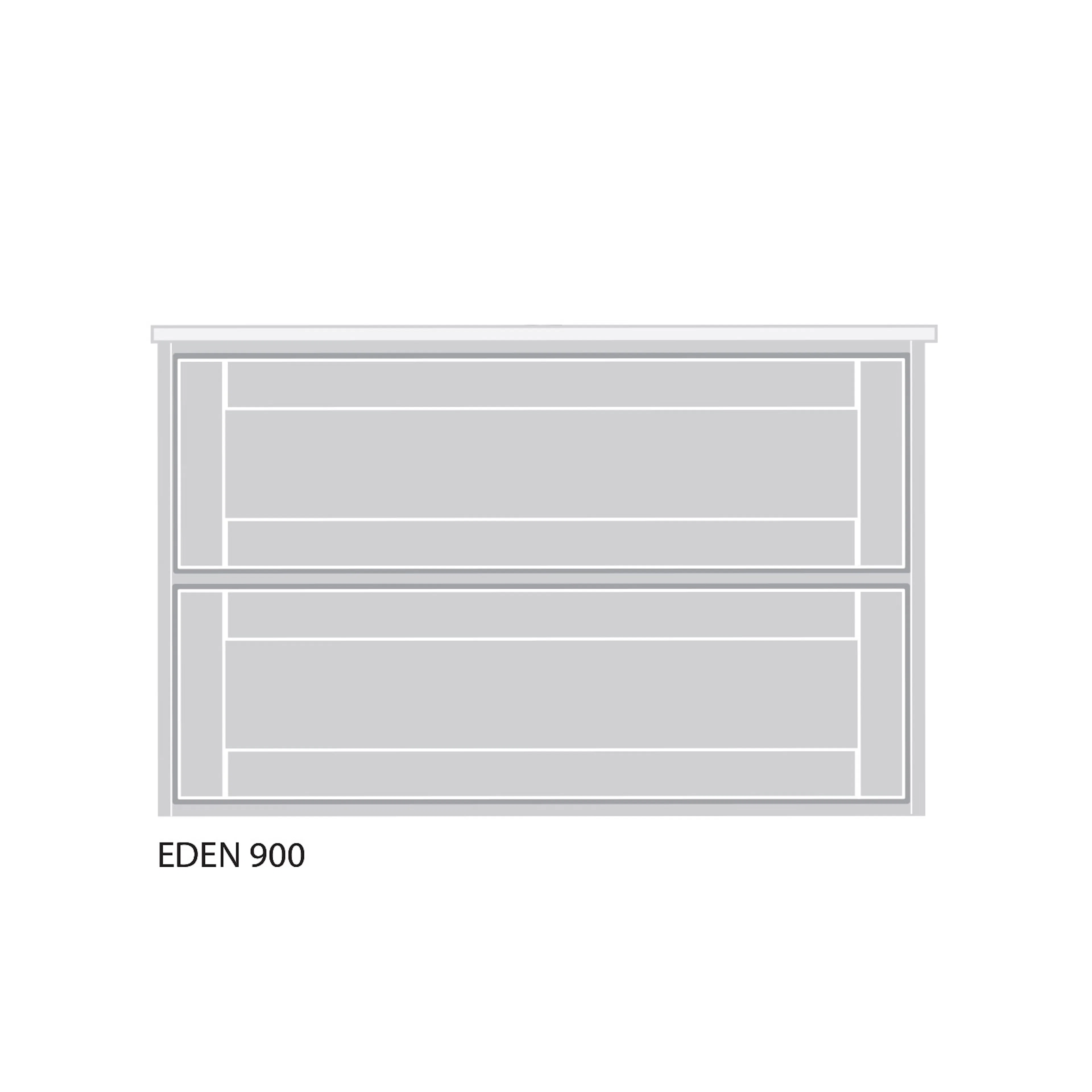 Tvättställsskåp Hafa Eden för Fristående Tvättställ