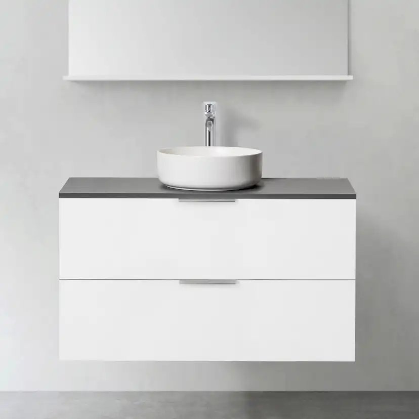 Tvättställsskåp Hafa Shape utan Tvättställ