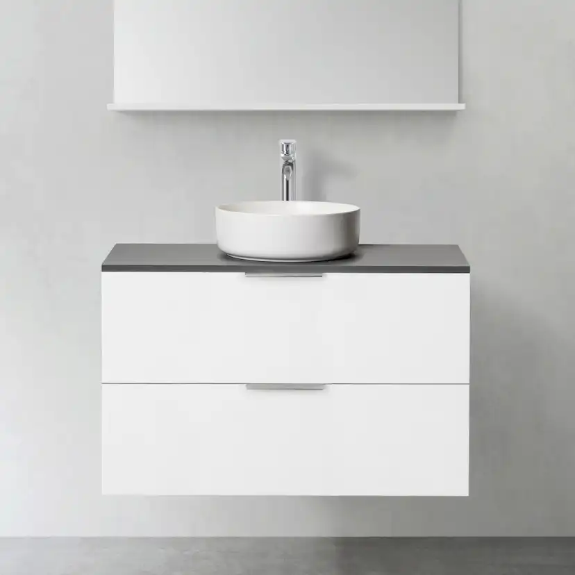 Tvättställsskåp Hafa Shape utan Tvättställ