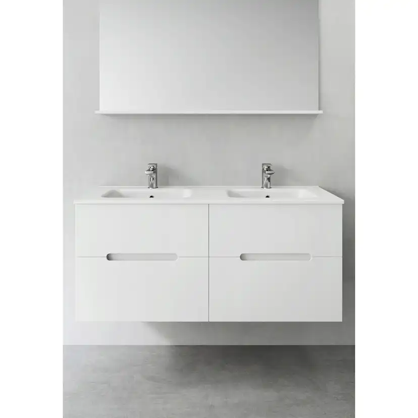 Tvättställsskåp Hafa Sun 1200 Dubbel utan Tvättställ