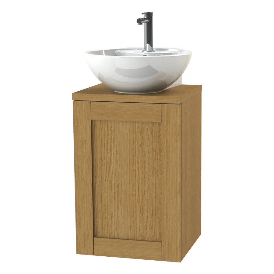 Tvättställsskåp Miller Badrum London 40 för Fristående Tvättställ