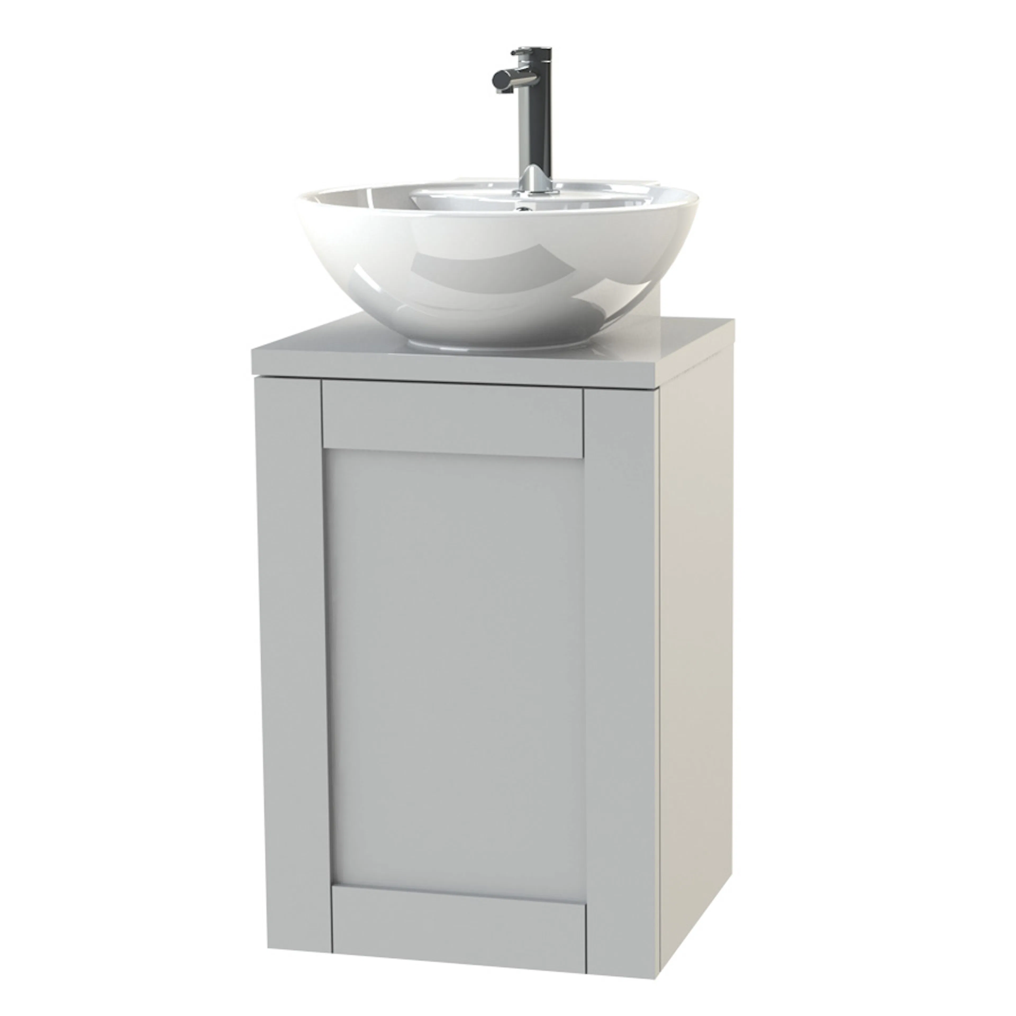 Tvättställsskåp Miller Badrum London 40 för Fristående Tvättställ