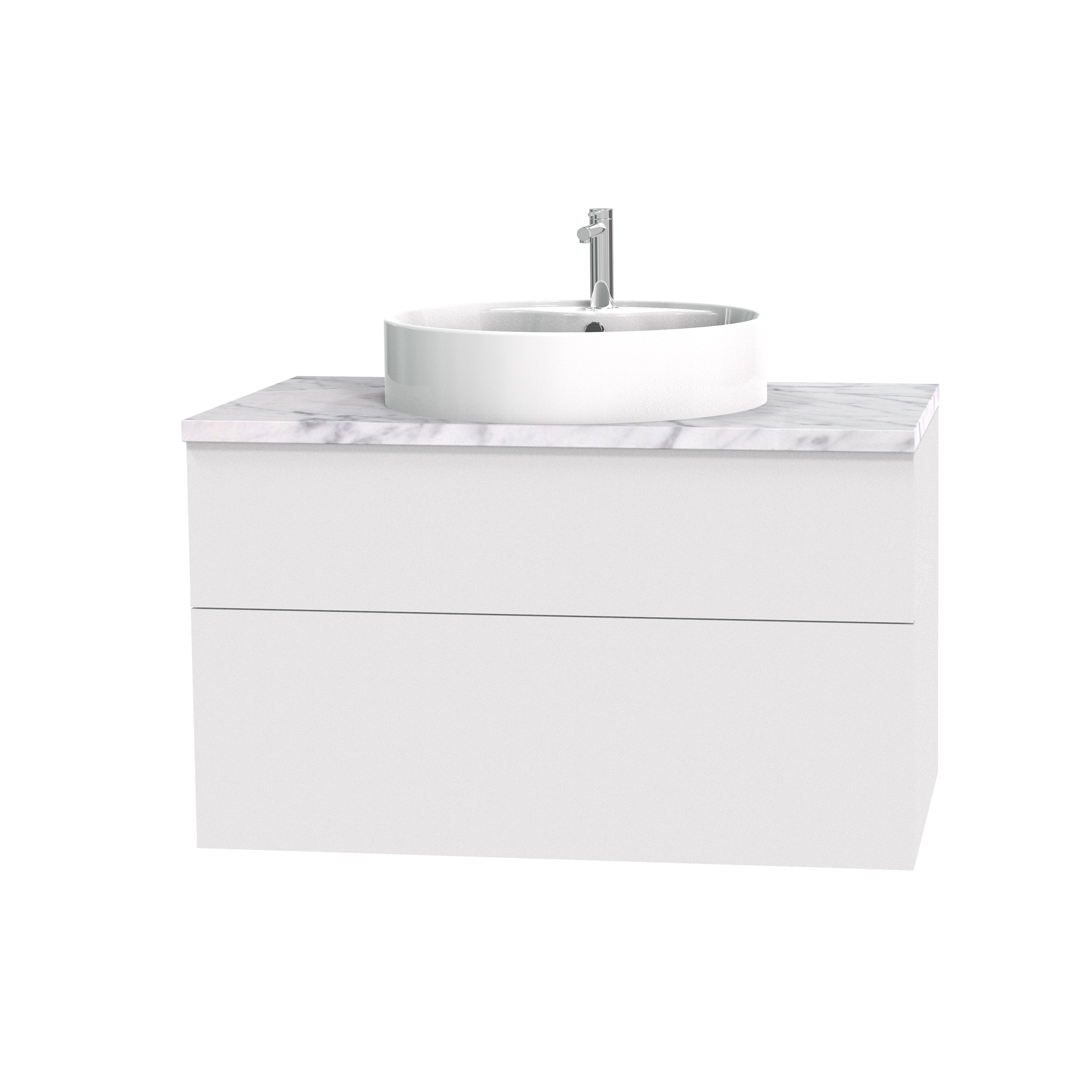 Tvättställsskåp Miller Badrum New York 100 för Fristående Tvättställ