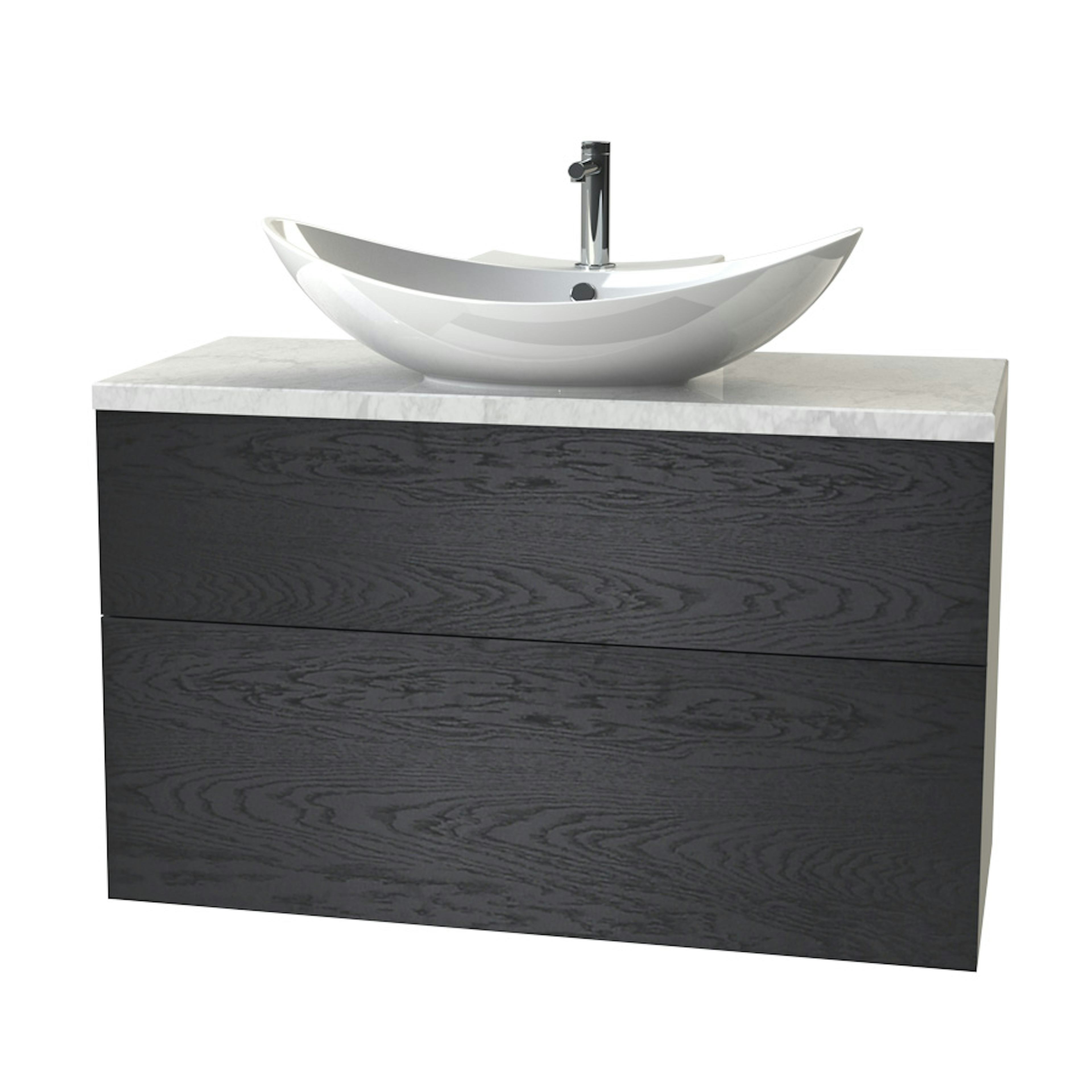 Tvättställsskåp Miller Badrum New York 100 för Fristående Tvättställ