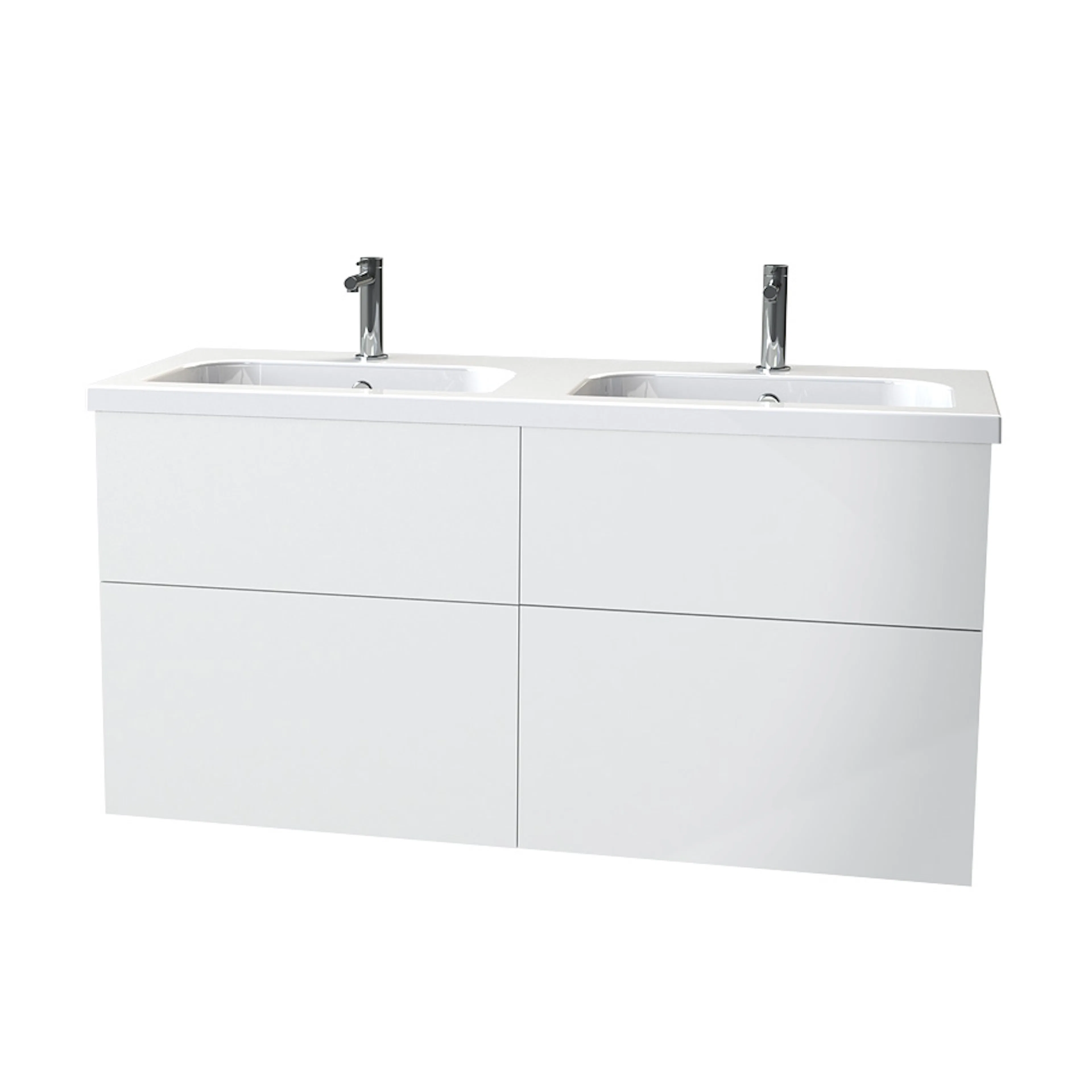 Tvättställsskåp Miller Badrum New York 120 för Heltäckande Tvättställ