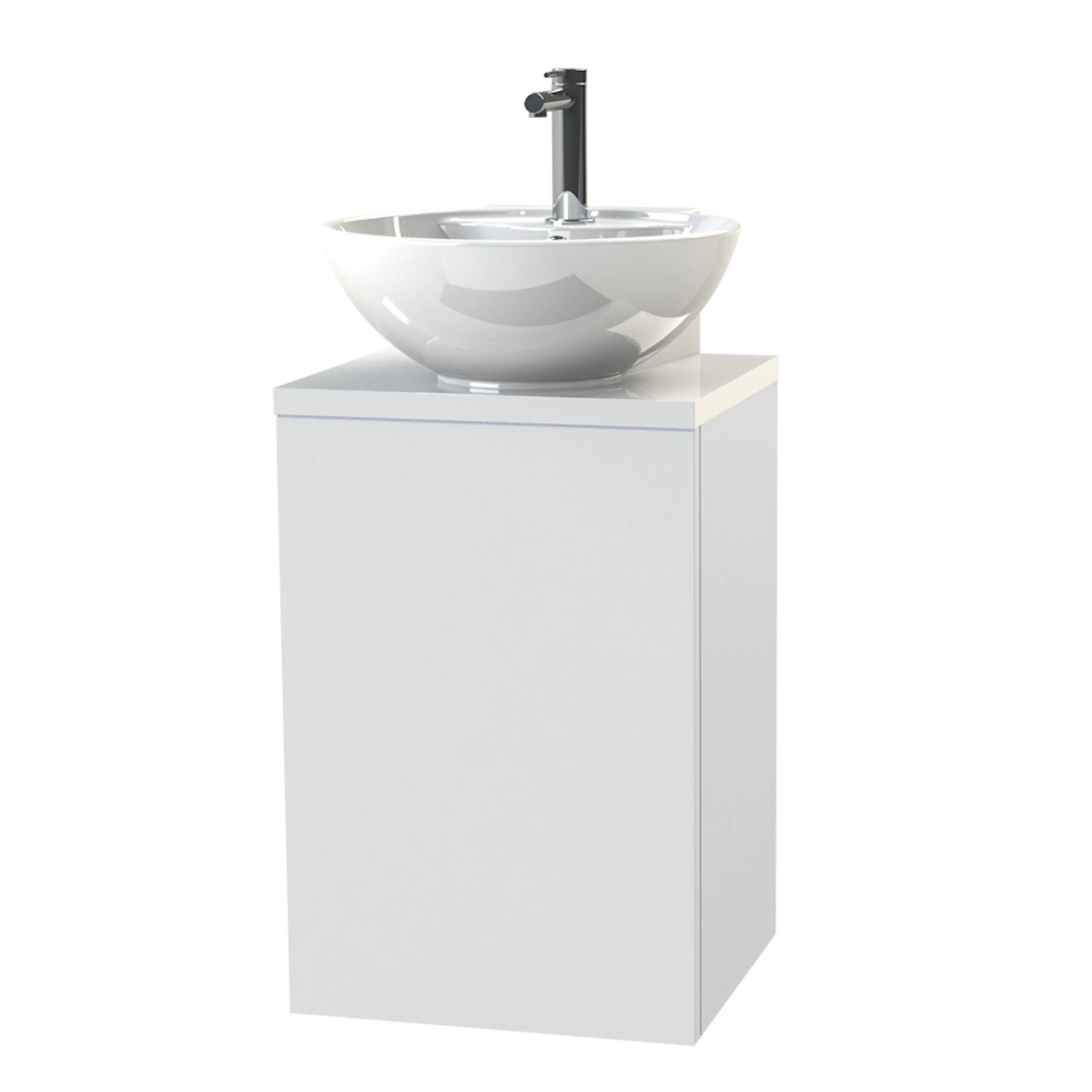 Tvättställsskåp Miller Badrum New York 40 för Fristående Tvättställ