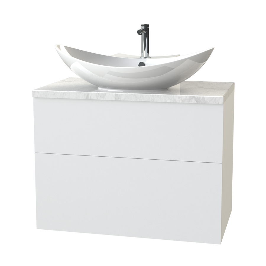 Tvättställsskåp Miller Badrum New York 80 för Fristående Tvättställ