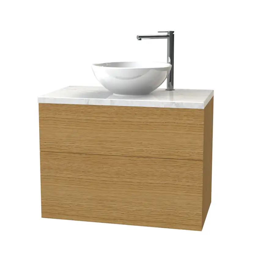 Tvättställsskåp Miller Badrum New York 80 för Fristående Tvättställ