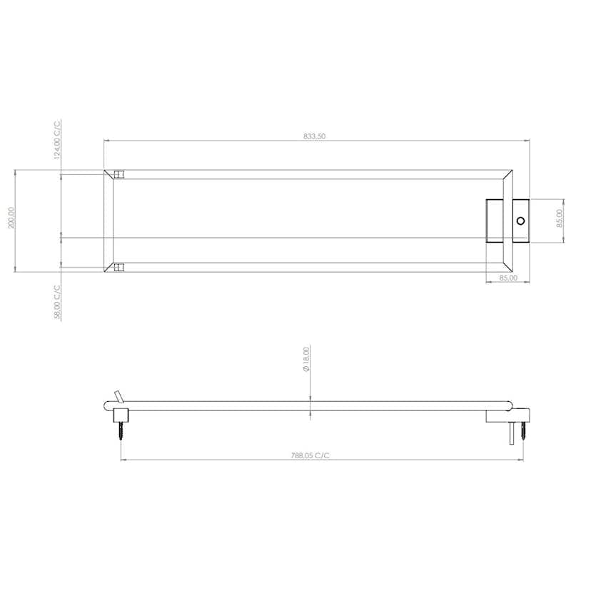 Handdukstork Tapwell TW800-200