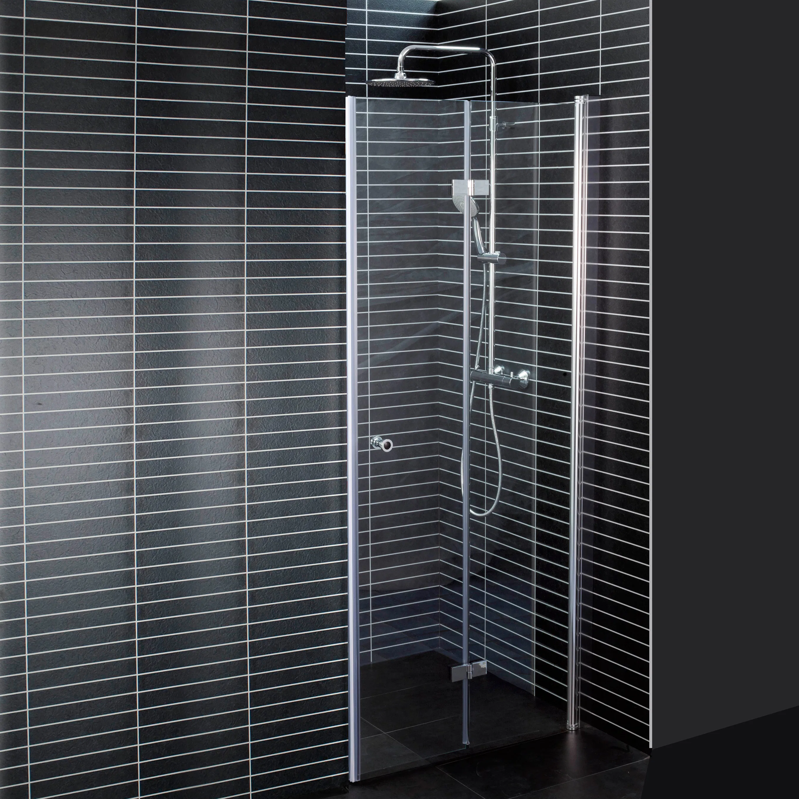 Duschdörr Arrow Twice Nischdusch