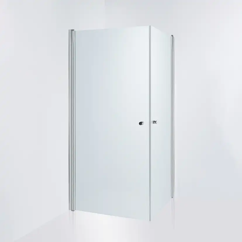 Duschhörn Duschbyggarna Twin De Luxe Frostat Glas