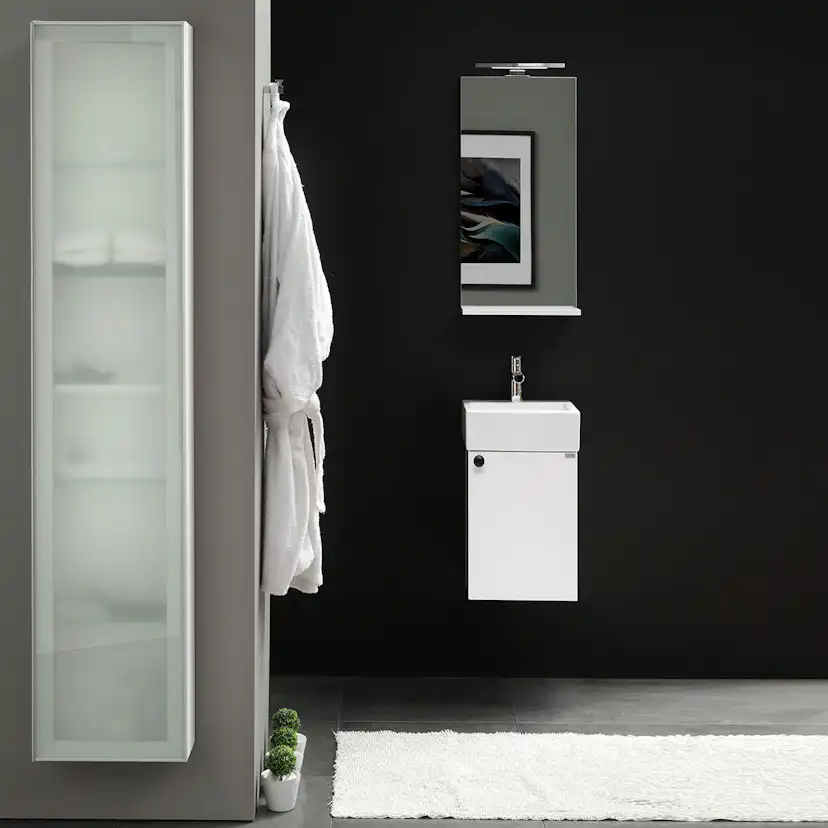 Tvättställsskåp 4AQUA Minimal Med 1 Lucka
