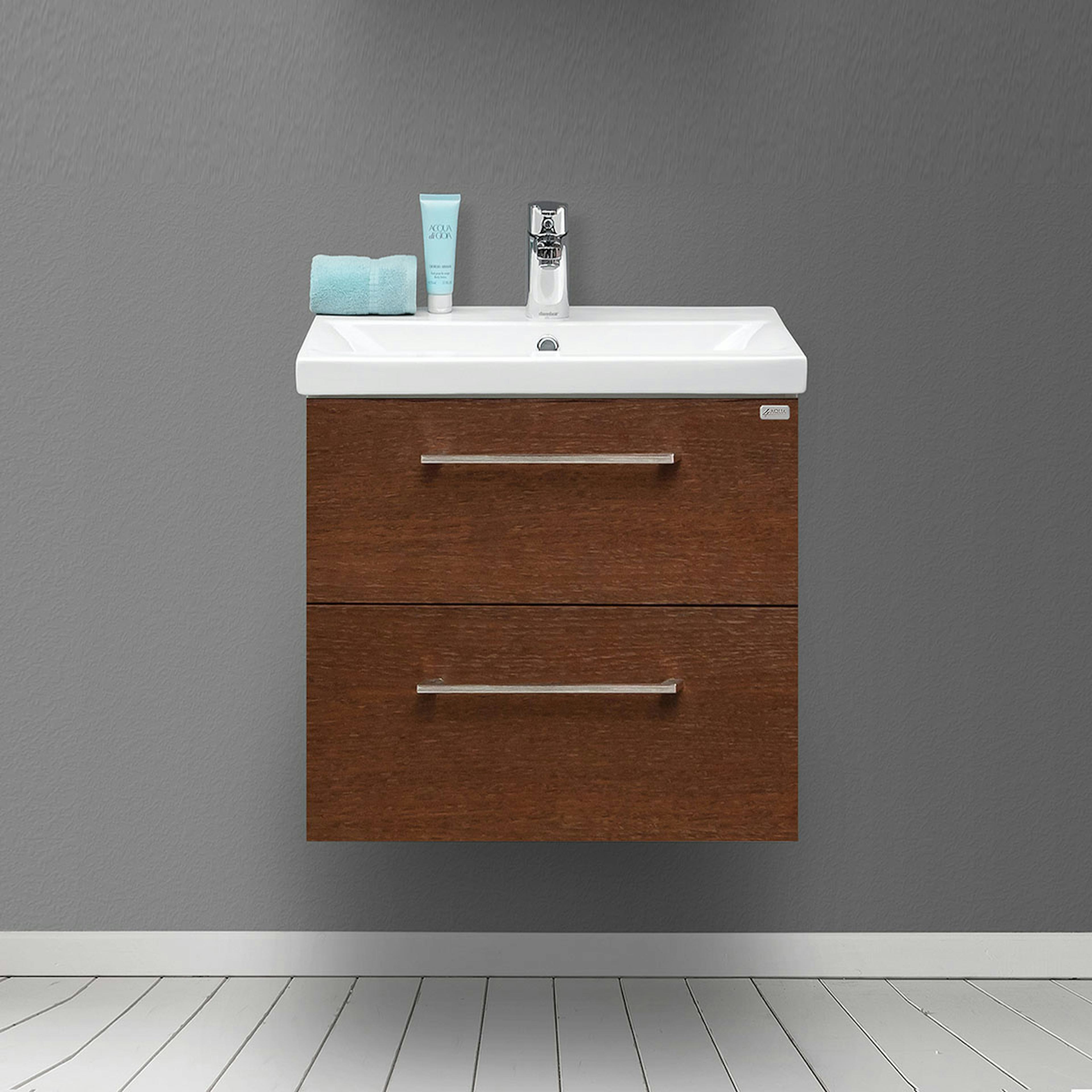 Tvättställsskåp 4AQUA Minimal Med 2 Lådor