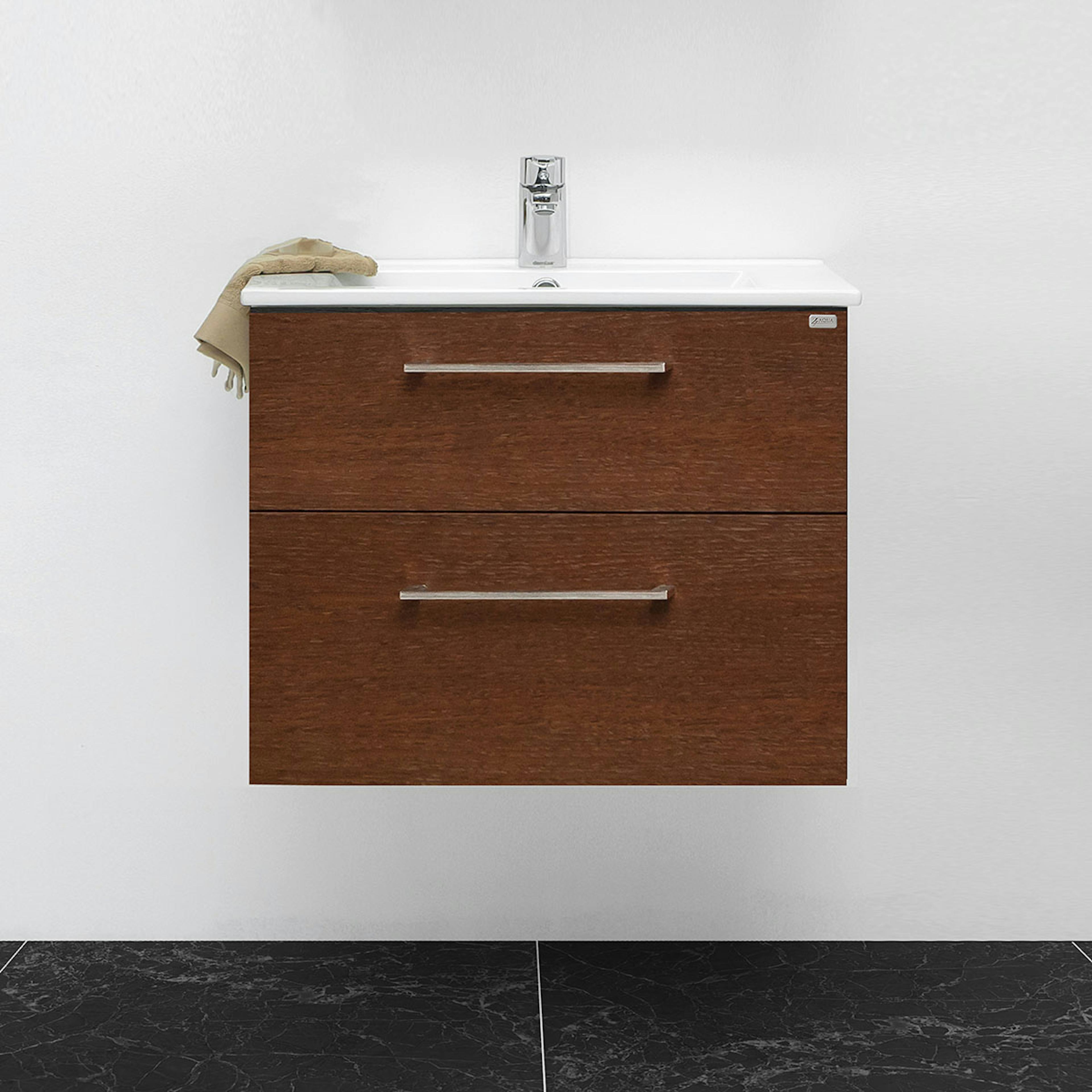 Tvättställsskåp 4AQUA Slim H Med 2 Lådor