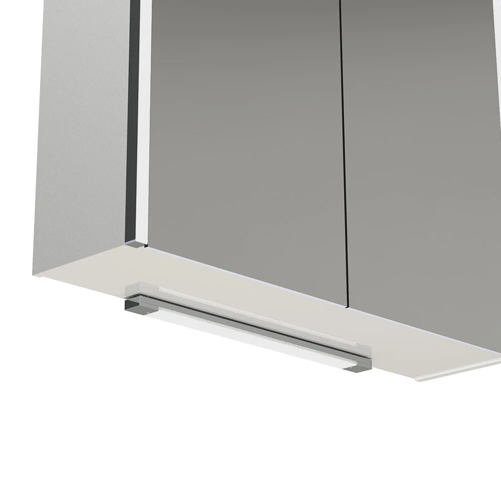 Badrumslampa Miller Badrum Linear LED Underbelysning Krom