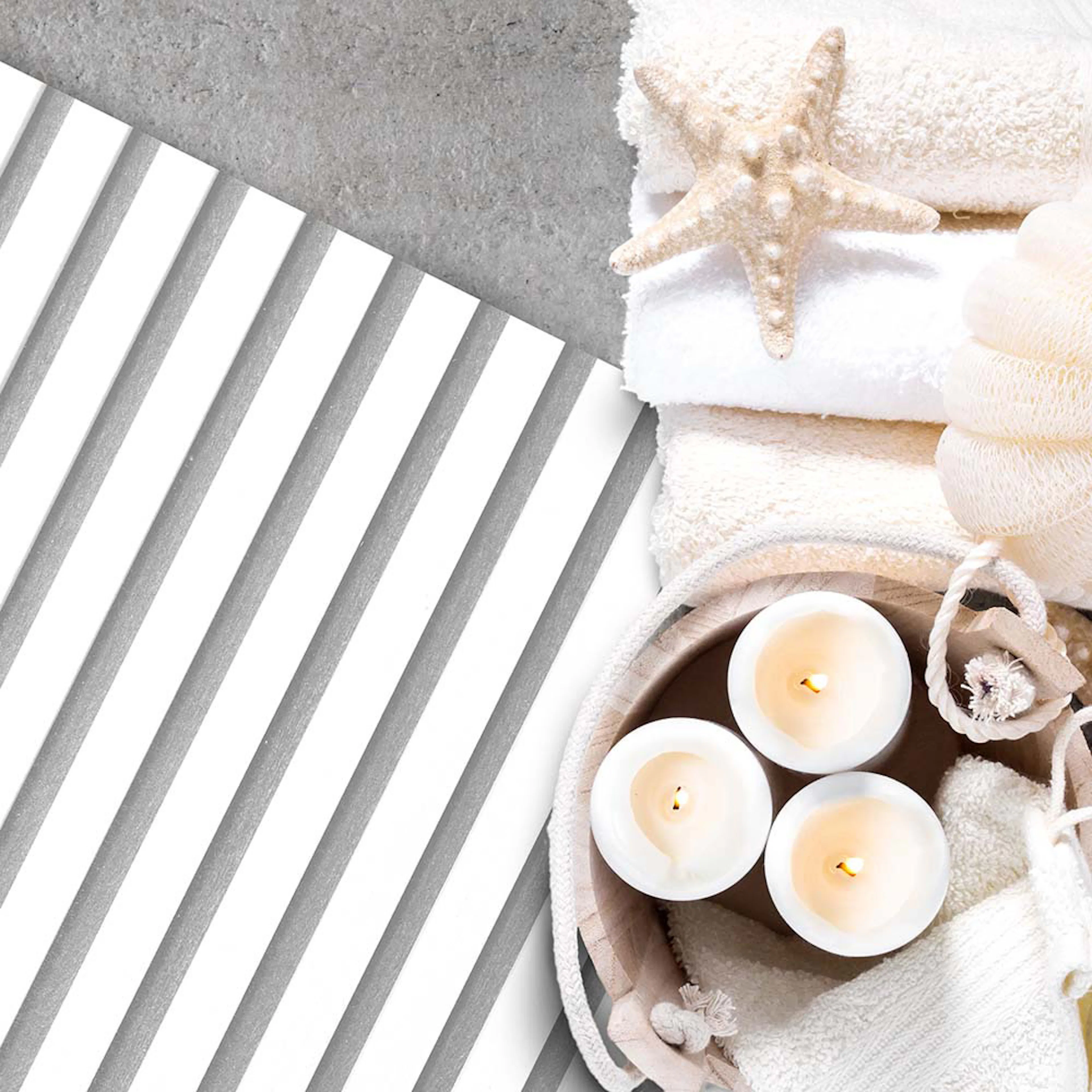 Akustikpanel Fibrotech Våtrum UNIKA 25 White Platinum