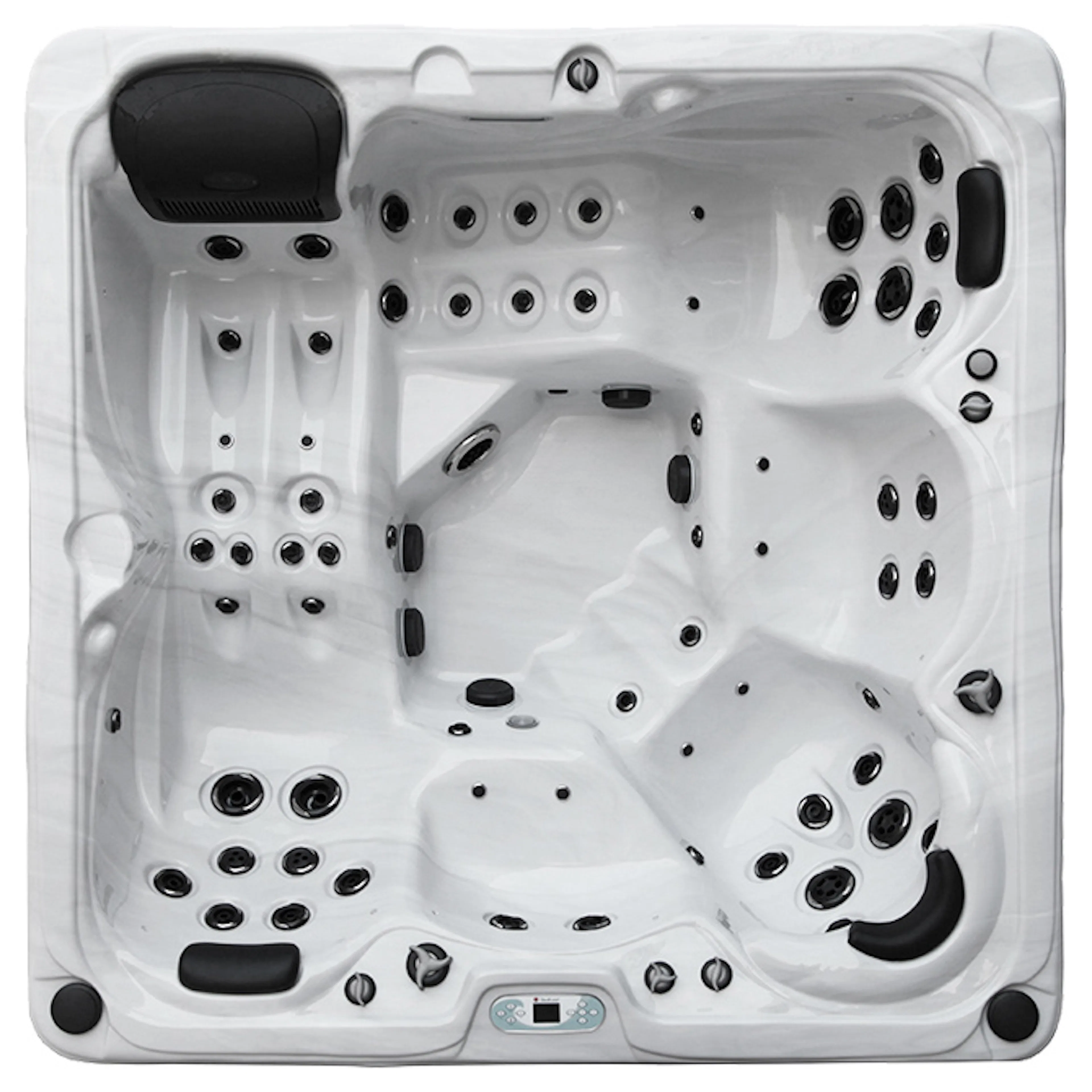 Utespa DenForm Spacious 75 Jets Spabad för 5 Personer