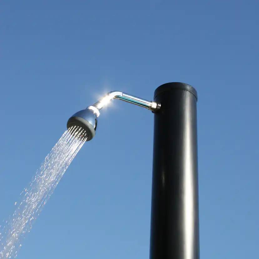 Utedusch Demerx Sunny 20 Split Soluppvärmd Trädgårdsdusch med Takdusch