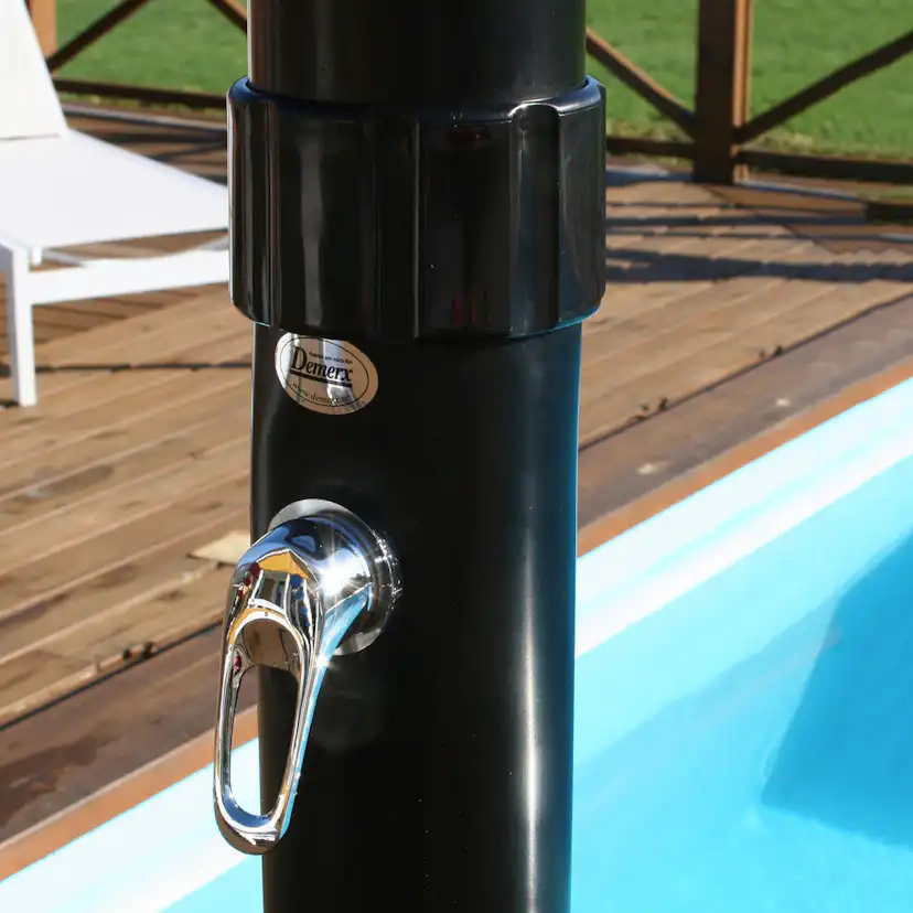 Utedusch Demerx Sunny 20 Split Soluppvärmd Trädgårdsdusch med Takdusch