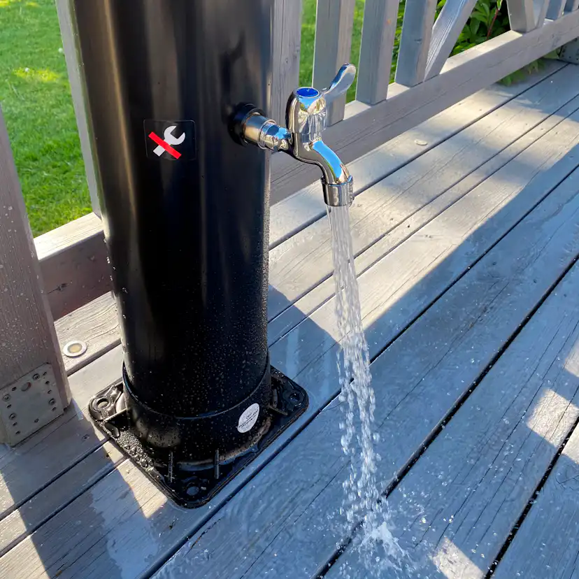 Utedusch Demerx Sunny 40-1 Soluppvärmd Trädgårdsdusch med Duschhandtag