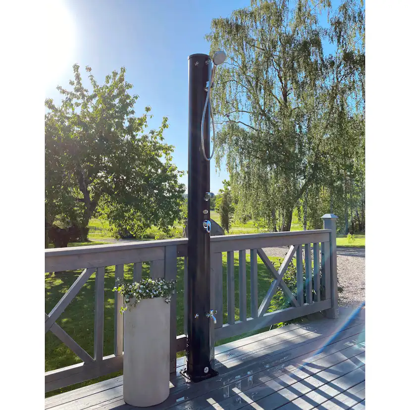 Utedusch Demerx Sunny 40-1 Soluppvärmd Trädgårdsdusch med Duschhandtag