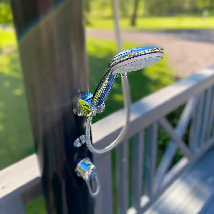 Utedusch Demerx Sunny 40-1 Soluppvärmd Trädgårdsdusch med Duschhandtag