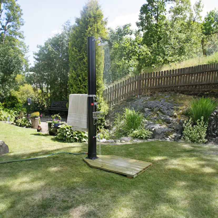 Utedusch Demerx Sunny 40 Soluppvärmd Trädgårdsdusch med Takdusch