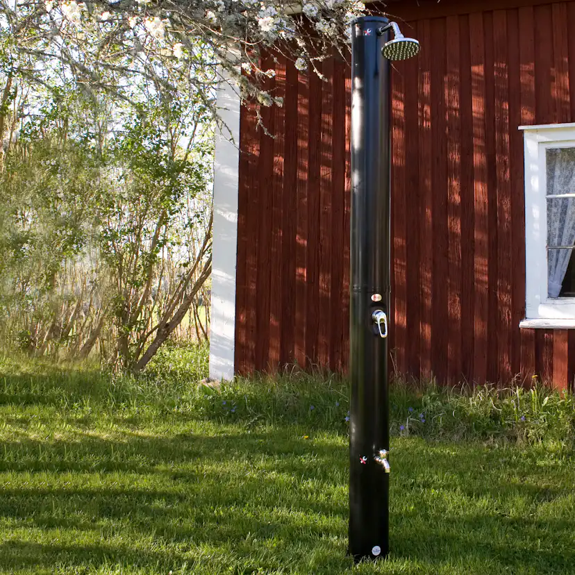 Utedusch Demerx Sunny 40 Split Soluppvärmd Trädgårdsdusch med Takdusch