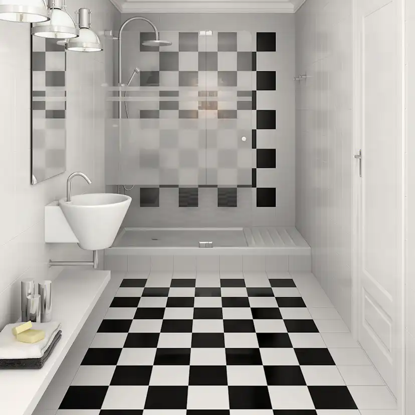 Klinker Tenfors Monocolor Negro 20x20 cm