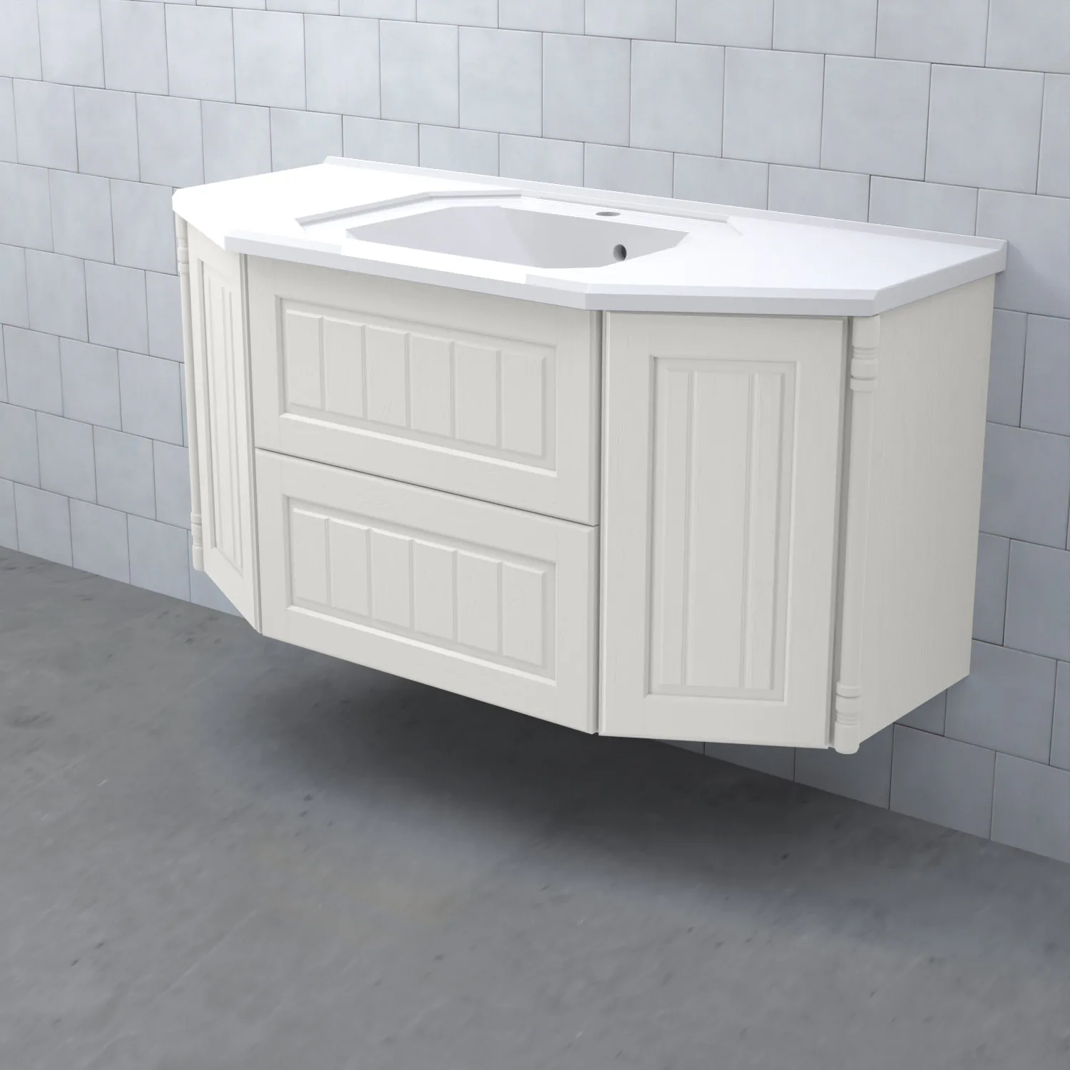 Tvättställsskåp Björbo Badrum Valhall Lådor